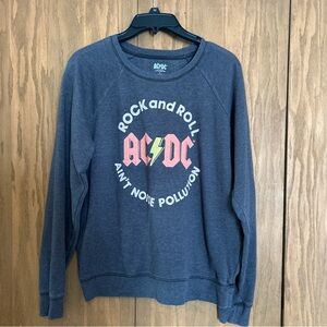 Lucky Brand AC/DC Pullover Sweatshirt Ain’t Noise Pollution Medium